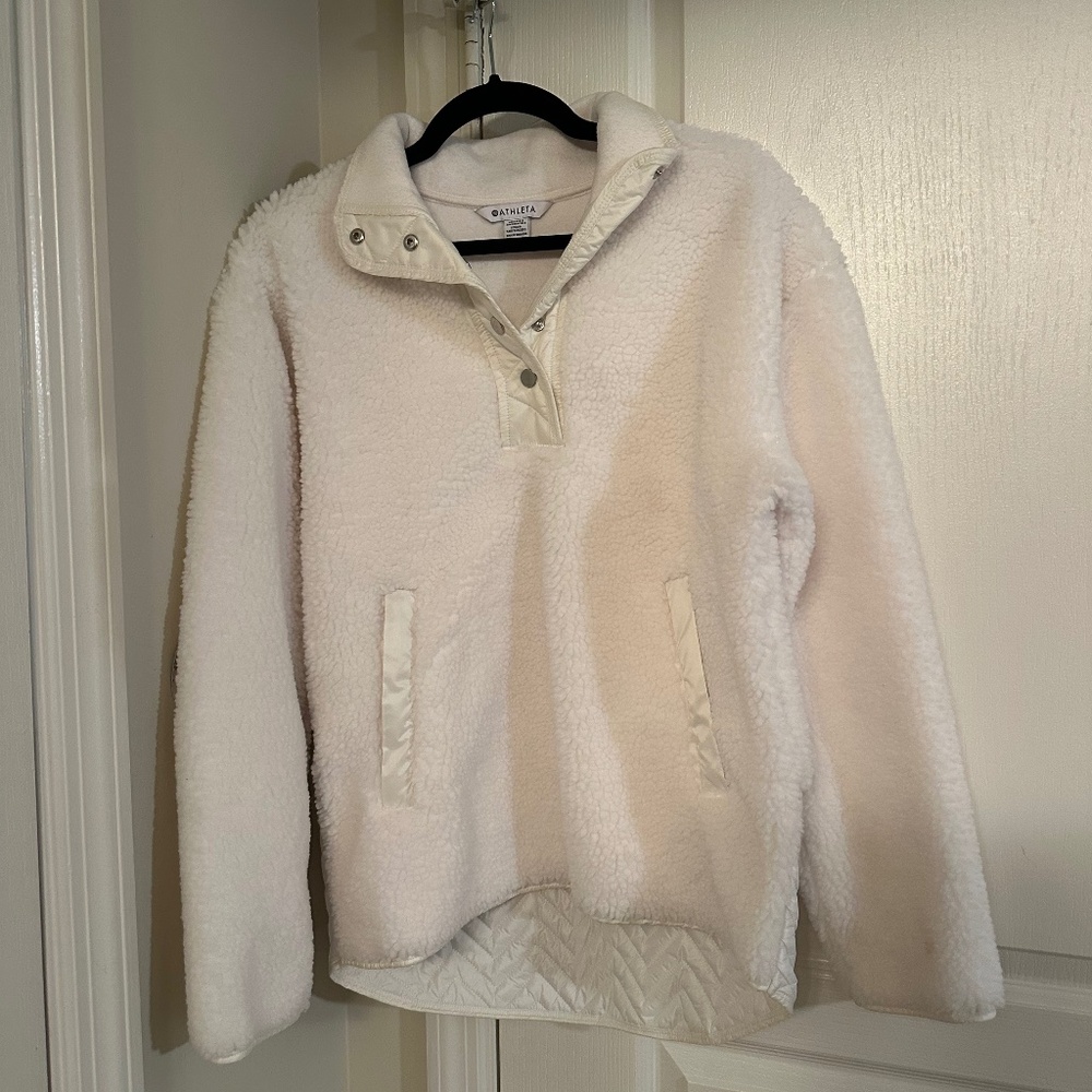 Athleta Sherpa pullover